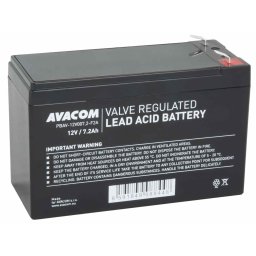AVACOM akkumulátor 12V 7, 2Ah F2 (PBAV-12V007, 2-F2A)