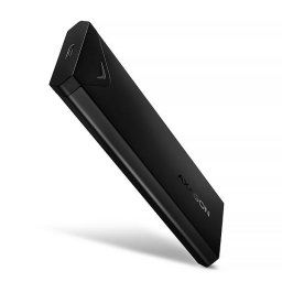 AXAGON EEM2-UB2, USB-C 10Gbps - M.2 NVMe SSD ARROW doboz, fekete