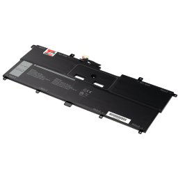 Akkumulátor T6 Power Dell XPS 13 9365, 6050mAh, 46Wh, 4cellás, Li-pol, Li-pol