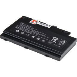 Akkumulátor T6 Power HP ZBook 17 G4, 8420mAh, 96Wh, 6 cellás, Li-ion akkumulátorhoz