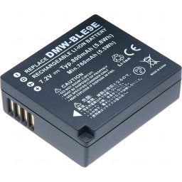 Akkumulátor T6 teljesítmény Panasonic DMW-BLE9, DMW-BLE9E, DMW-BLG10, DMW-BLG10E, BP-DC15, 700mAh, 5Wh