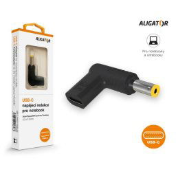 Alligator USB-C hálózati adapter 5,5x2,5 mm Acer/Asus/HP/Lenovo/Toshiba laptopokhoz