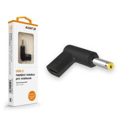 Alligátor USB-C hálózati adapter 4.8*1.7mm Asus/Compaq/HP laptopokhoz