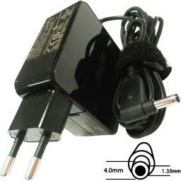 Asus eredeti adapter 45W19V (BLK) EU csatlakozóval (B0A001-00230300)