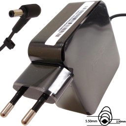Asus eredeti adapter 45W19V 2P BLK EU csatlakozóval