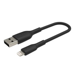 Belkin BOOST CHARGE Lightning/USB-A kábel, 15 cm, fekete