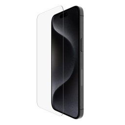 Belkin SCREENFORCE™ edzett üveg antimikrobiális védőüveg iPhone iPhone 15 Pro Max készülékhez