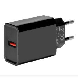 CSOMAG:ME utazási töltő USB-A 18W Fekete