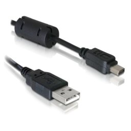 Delock Kábel USB 2.0 mini típusú Olympus 12pin hosszúság 1m