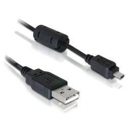 Delock USB 2.0 kábel Nikonhoz 8pin UC-E6 USB 1.83m