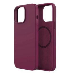 ER POWER CARNEVAL SNAP szilikon borítás iPhone 14 Pro Max készülékhez MagSafe-fel - lila