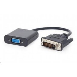 GEMBIRD DVI-D / VGA (M/F) reduktor fekete