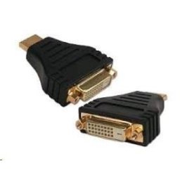 GEMBIRD HDMI Male to DVI Female Reducer Cable (aranyozott érintkezők, fekete)