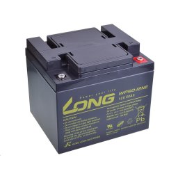 Hosszú 12V 50Ah ólom akkumulátor DeepCycle AGM M6 (WP50-12NE)