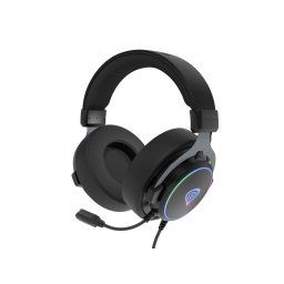 Játékos fejhallgató mikrofonnal Genesis NEON 764/7.1/USB/Wire/Stand/Black
