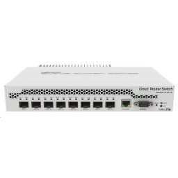 MikroTik Cloud Router Switch CRS309-1G-8S IN, 800MHz CPU, 512MB RAM, 1xLAN, 8xSFP slot, incl. L5 licenc