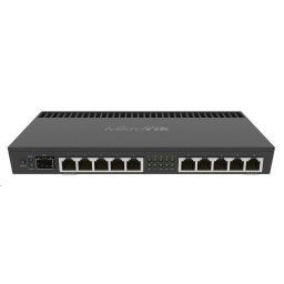 MikroTik RouterBOARDRB 4011iGS RM, négymagos 1.4GHz CPU, 1GB RAM, 10x LAN, 1x SFP , incl. L5 licenc