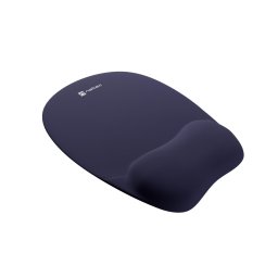 Natec CHIPMUNK ergonomikus egérpad, memóriahab, Navy kék, 230x200 mm