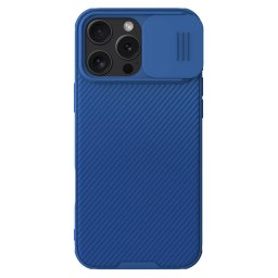 Nillkin CamShield PRO mágneses hátlap Apple iPhone 16 Pro Max készülékhez Kék