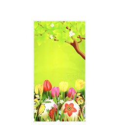 PP táska 21x40cm húsvéti tavasz