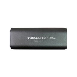 Patriot TRANSPORTER/512GB/SSD/External/Fekete/3R