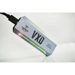 Patriot VXD külső doboz USB 3.2 M.2 NVMe SSD RGB