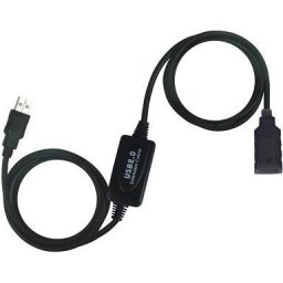 PremiumCord USB 2.0 átjátszó és hosszabbító kábel A/M-A/F 10m