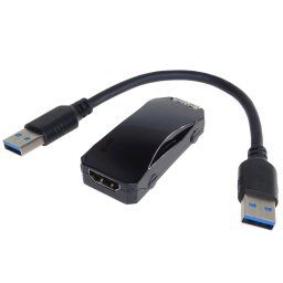 PremiumCord USB 3.0 HDMI adapter HDMI-re hanggal, FULL HD 1080p