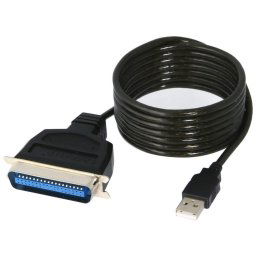 PremiumCord USB nyomtatókábel USB párhuzamos port LPT (CEN36M)