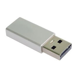 PremiumCord USB-C USB-A 2.0 adapter, ezüst