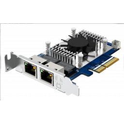 QNAP QXG-10G2T 2x 10GBASE-T bővítőkártya PC-hez és NAS-hoz