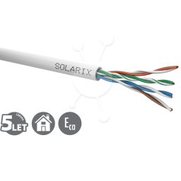 Solarix CAT5E UTP PVC Eca 500m/doboz SXKD-5E-UTP-PVC szerelőkábel