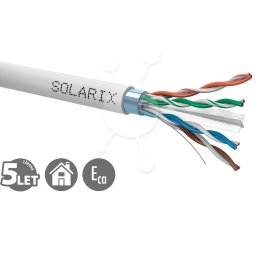 Solarix CAT6 FTP PVC PVC Eca 500m/tekercs SXKD-6-FTP-PVC kábel