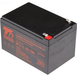 T6 Power NP12-12 akkumulátor, 12V, 12Ah, F2