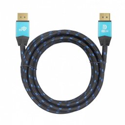 TB fonott DisplayPort 2.1 kábel, 2m