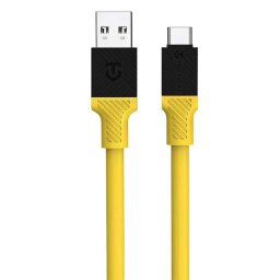 Tactical Fat Man kábel USB-A/USB-C 1m Sárga