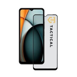 Taktikai üvegpajzs 5D üveg Apple iPhone 16 Pro / 17 fekete iPhone 16 Pro / 17 számára