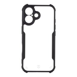 Tactical Quantum lopakodó védőburkolat Apple iPhone 16 készülékhez Clear/Black (átlátszó/fekete)