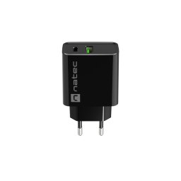 Univerzális töltő Natec RIBERA 20W 1X USB-A 1X USB-C, fekete