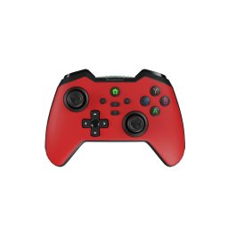 Vezeték nélküli Genesis MANGAN 400 gamepad PC/Switch/Mobilhoz, piros színű