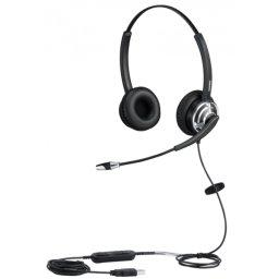 WELL Mairdi MRD-805D USB, kétfüles fejhallgató (USB hangerőszabályzóval)