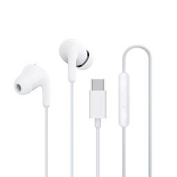 Xiaomi Type-C fülhallgató M2413E1/USB-C/Wire/Fehér