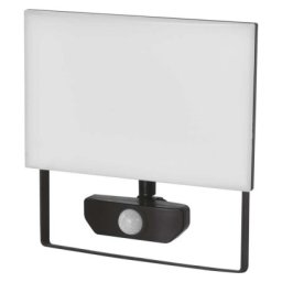 LED-es reflektor TAMBO mozgásérzékelővel, 50 W, 5000 lm, fekete