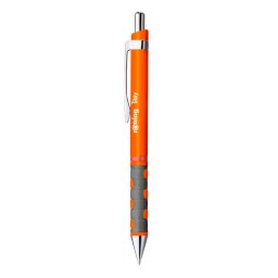 Golyóstoll neonnarancs test, Rotring Tikky III, írásszín kék