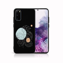 PROTEMIO MY ART Védőburkolat Samsung-hoz Galaxy S20 MONSTERA (194)
