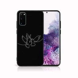 PROTEMIO MY ART Védőburkolat a Samsung-hoz Galaxy S20 WHITE DOVE (195)