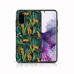 PROTEMIO MY ART Védőburkolat a Samsung-hoz Galaxy S20 LEOPARD (239)