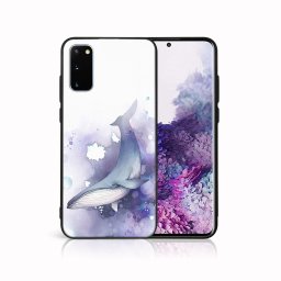 PROTEMIO MY ART Védőburkolat a Samsung-hoz Galaxy S20 WHALE (242)
