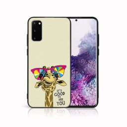 PROTEMIO MY ART Védőburkolat Samsung Galaxy S20 Plus GIRAFFE (180)-hoz