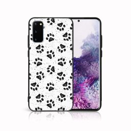 PROTEMIO MY ART Védőburkolat Samsung Galaxy S20 Plus PAWS (185)-hoz